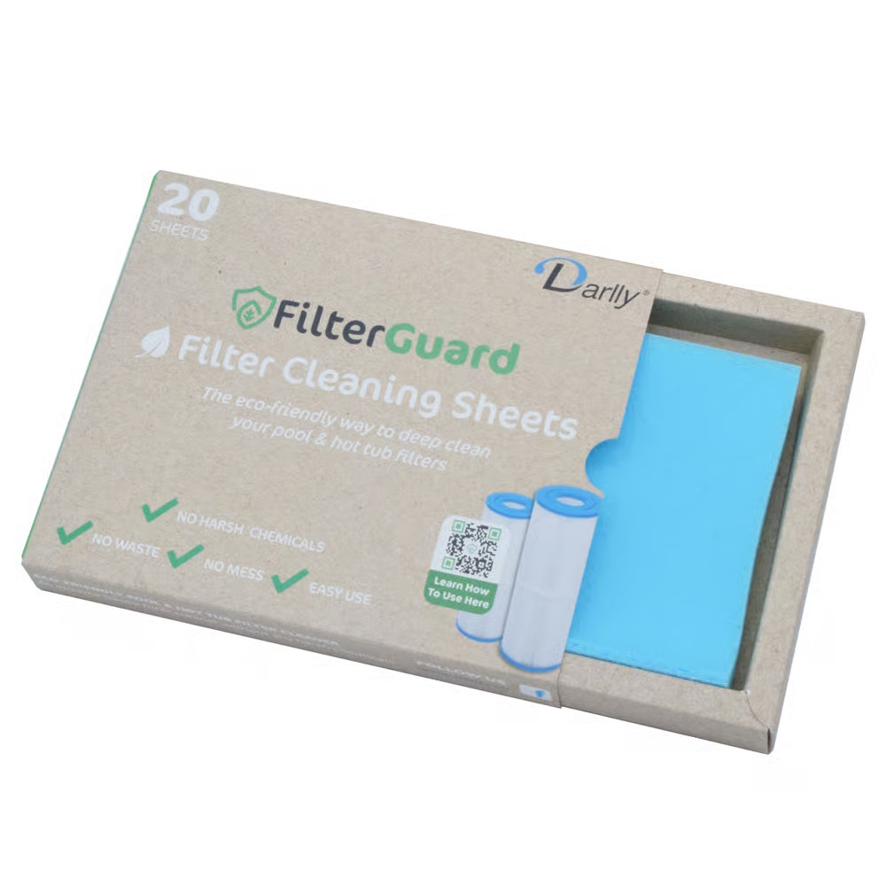 Darlly® FilterGuard Filter Cleaning Sheets (20x Filterreinigungsblatt)
