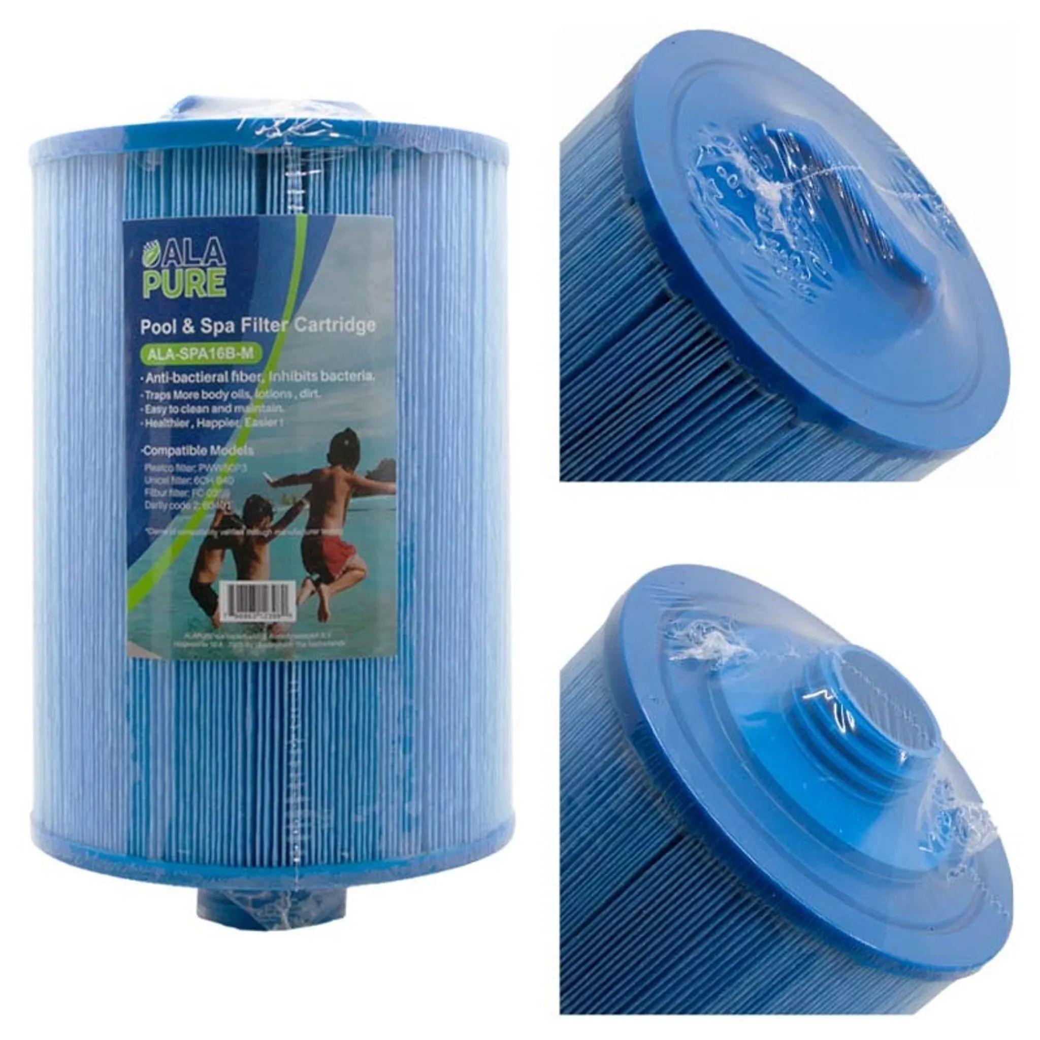 WFM-15AP Alapure Whirlpool Filter antibakteriell ALA-SPA16B-M - ersetzt 60401M, SC714S, PWW50P3-M, WY45M
