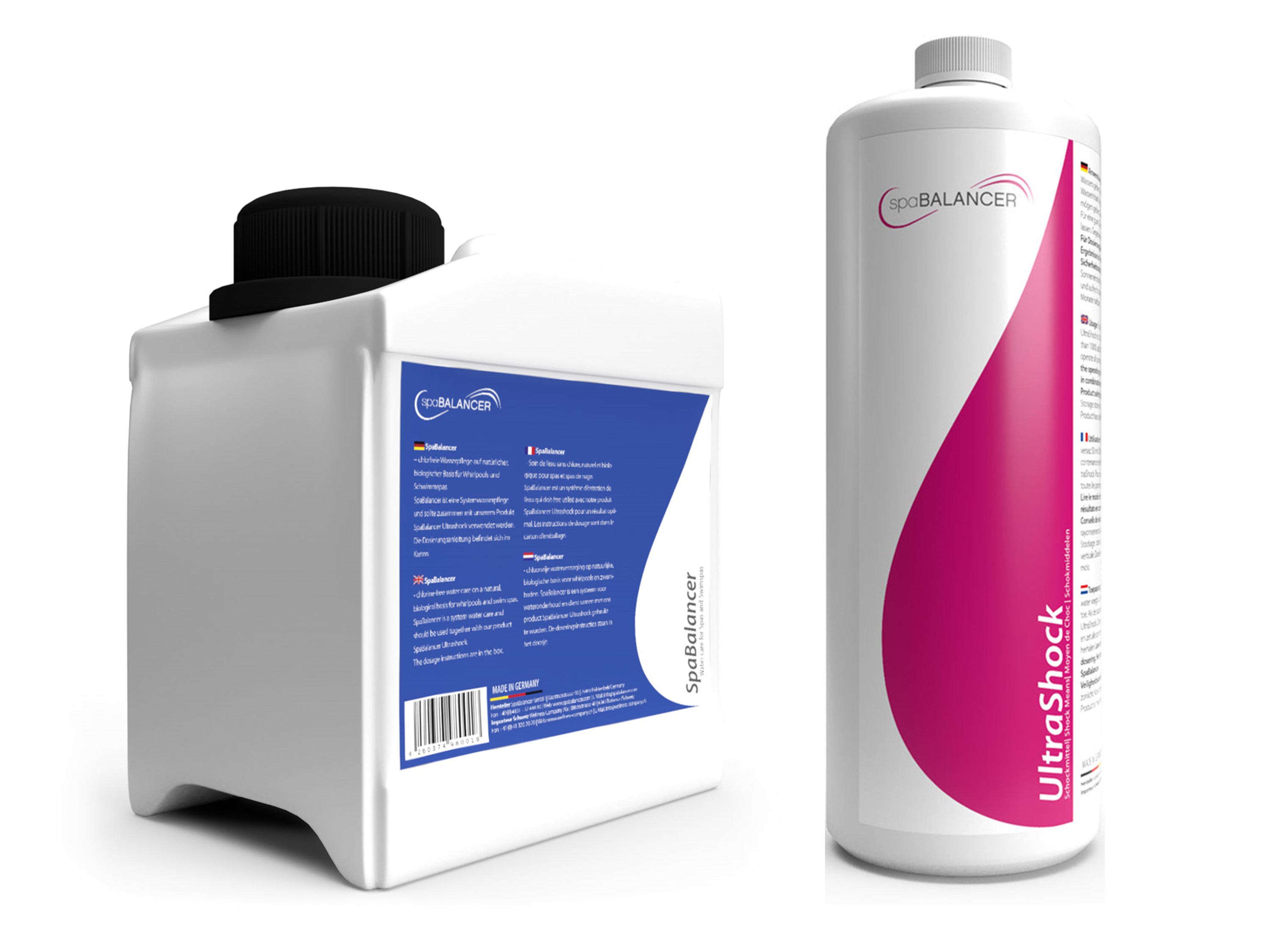 SpaBalancer Sparset 6 - SpaBalancer 2.5l, UltraShock 1.0l SpaBalancer Sparset 6 - SpaBalancer 2.5l, UltraShock 1.0l