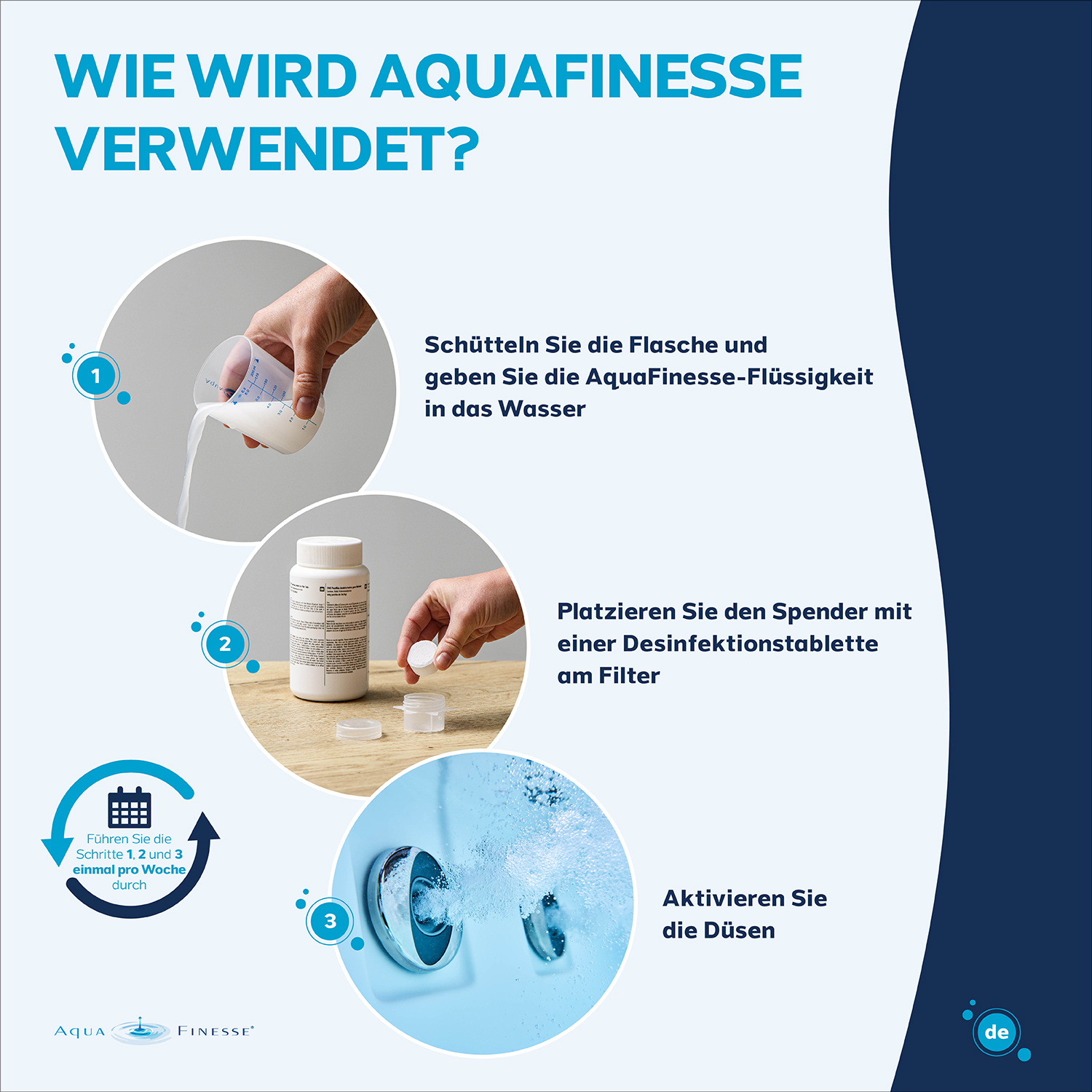 AquaFinesse® Sparset 2 - AquaFinesse® Watercare, FilterCleaner und SpaClean AquaFinesse® Sparset 2 - AquaFinesse® Watercare, FilterCleaner und SpaClean