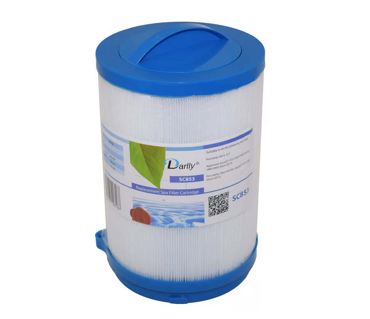 WF-168DY Darlly® Whirlpool Filter SC853 (PP1615 / 60408) - ersetzt Jacuzzi® Filter, Pro Clarity 6473-157, 6473157J WF-168DY Darlly® Whirlpool Filter SC853 (PP1615 / 60408) - ersetzt Jacuzzi® Filter, Pro Clarity 6473-157, 6473157J