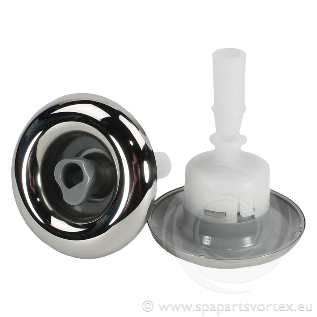 Cyclone Micro Jet, Adj Swirl, Stainless, Grey Cyclone Micro Jet, Adj Swirl, Stainless, Grey