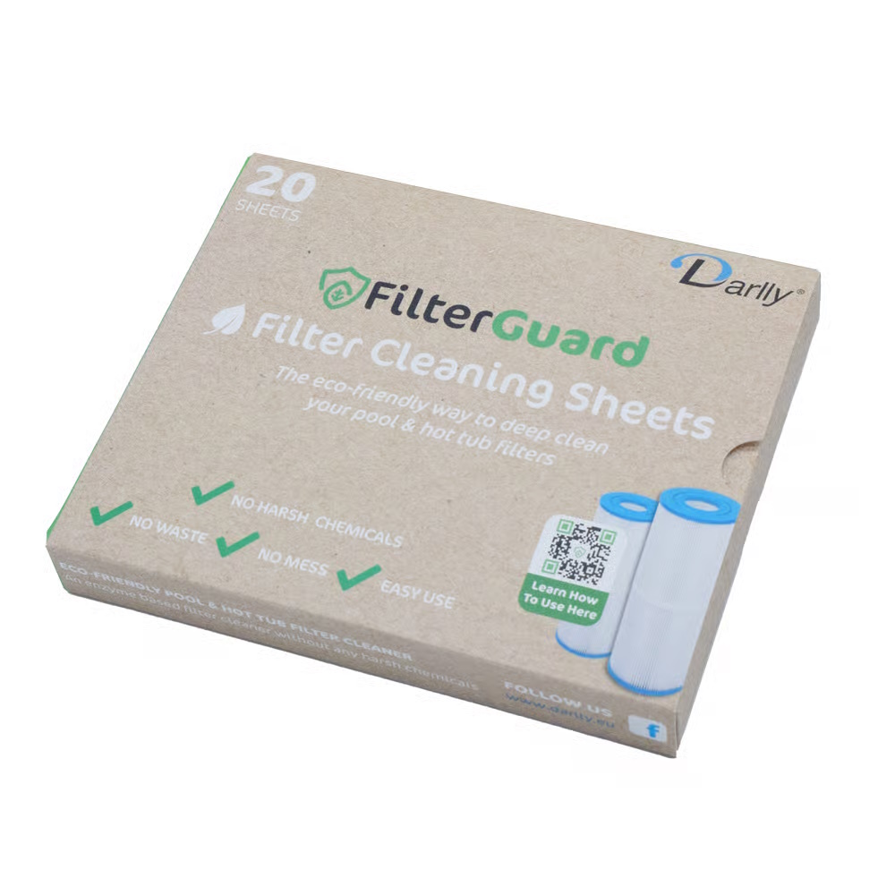 Darlly® FilterGuard Filter Cleaning Sheets (20x Filterreinigungsblatt)