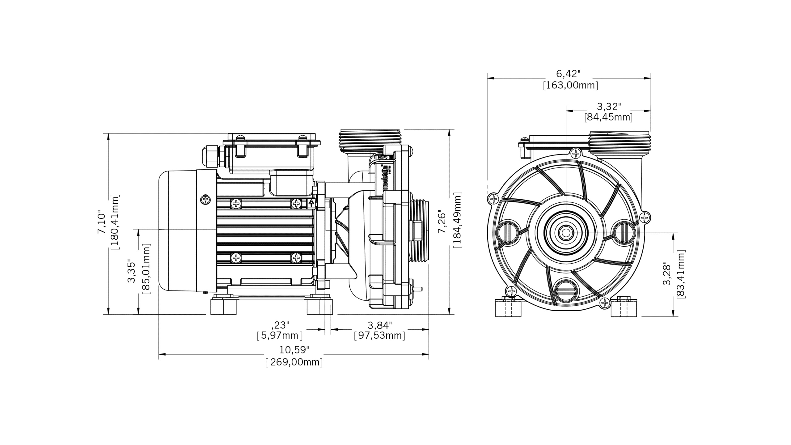Gecko® Maelstrom CMS-1 Zirkulationspumpe 1,5"