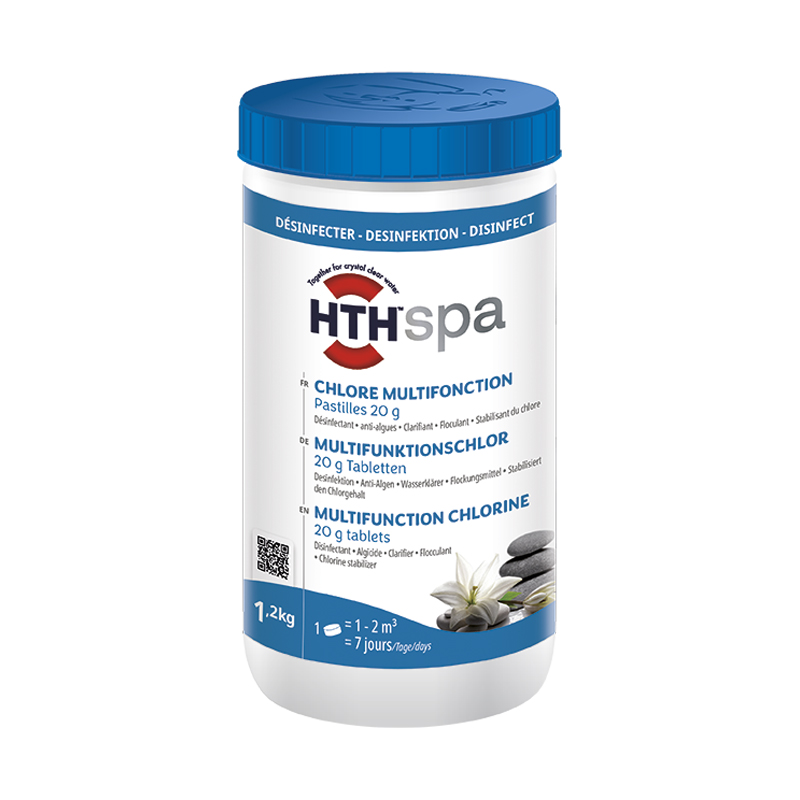 hth® Spa Multifunktionschlor 20gr Tabletten hth® Spa Multifunktionschlor 20gr Tabletten