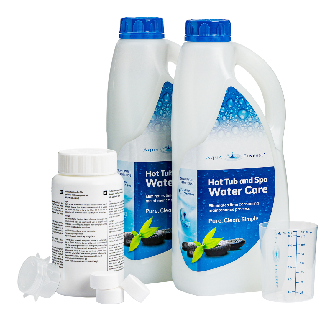 AquaFinesse® Wasserpflege Watercare Box mit ChlorTabs AquaFinesse® Wasserpflege Watercare Box mit ChlorTabs
