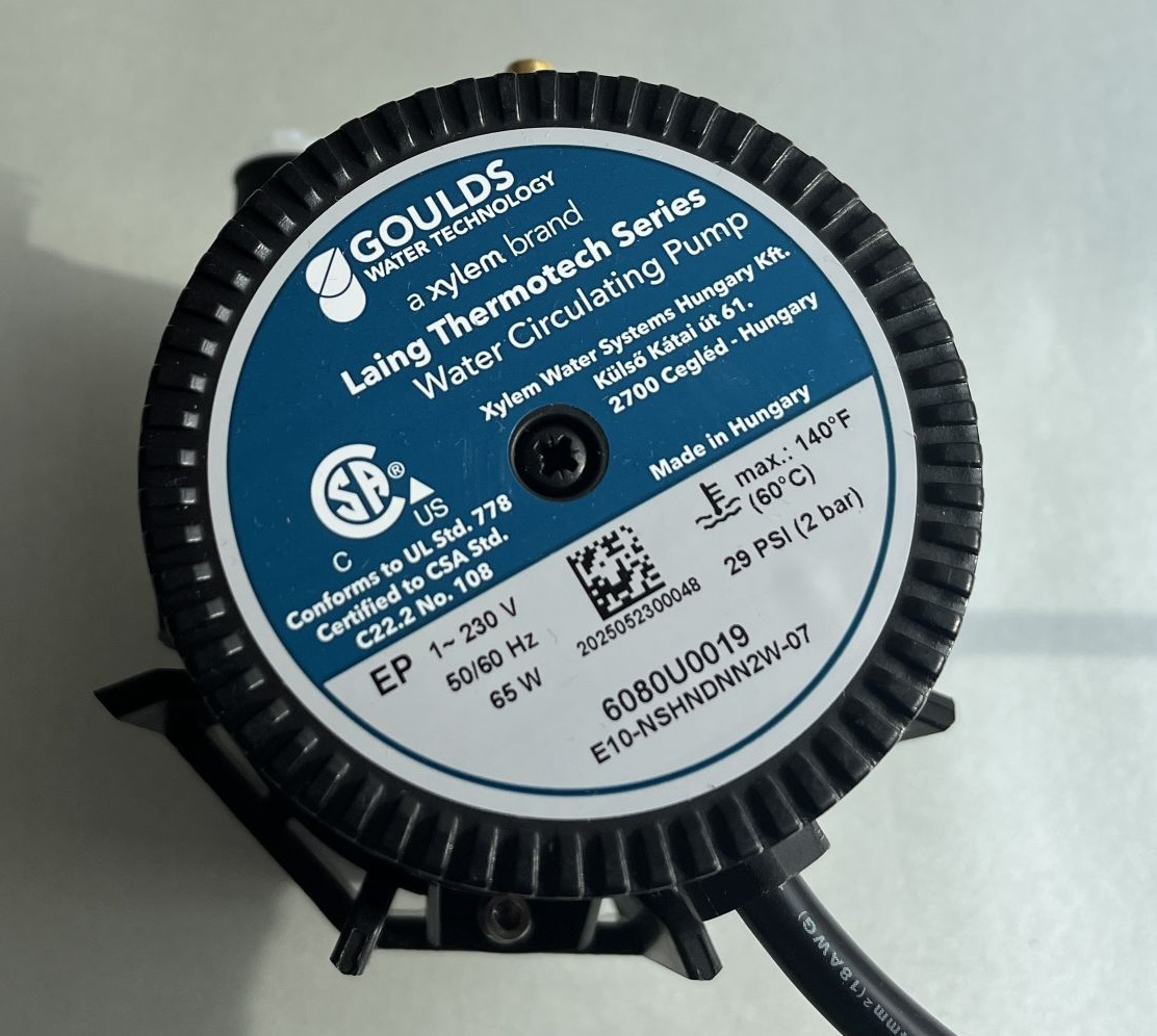 LOWARA® LAING® Zirkulationspumpe 3/4 Zoll Stutzen E10-NSHNDNN2W LOWARA® LAING® Zirkulationspumpe 3/4 Zoll Stutzen E10-NSHNDNN2W