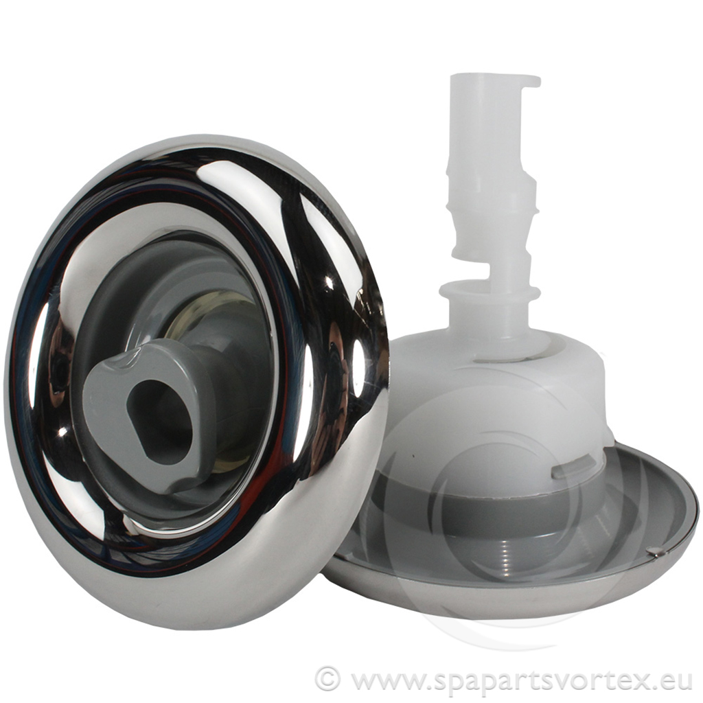 Cyclone Luxury Jet, Adj Swirl, Stainless, Grey Cyclone Luxury Jet, Adj Swirl, Stainless, Grey