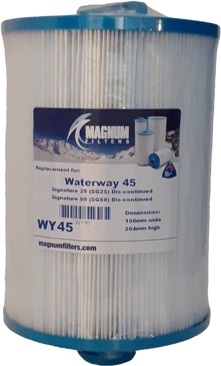 WF-15MG Magnum Whirlpool Filter WY45 - ersetzt Darlly 60401, SC714, Pleatco PWW50-P3, 6CH-940
